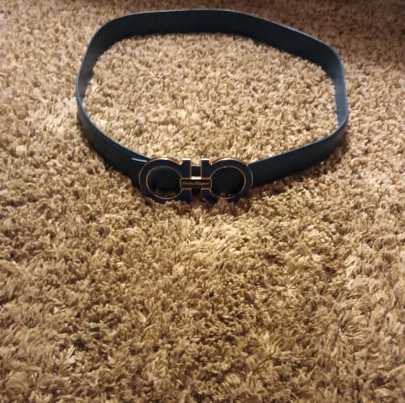 all blue salvatore ferragamo belt - Picture 2 of 3
